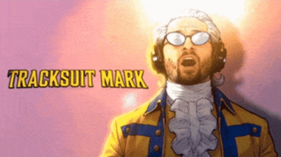 Tracksuit Mark Blank Meme Template