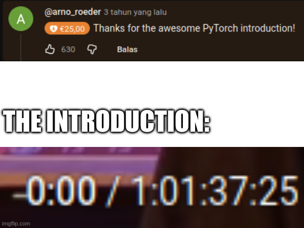 ho long the introduction bro? | the introduction: | image tagged in memes | made w/ Imgflip meme maker