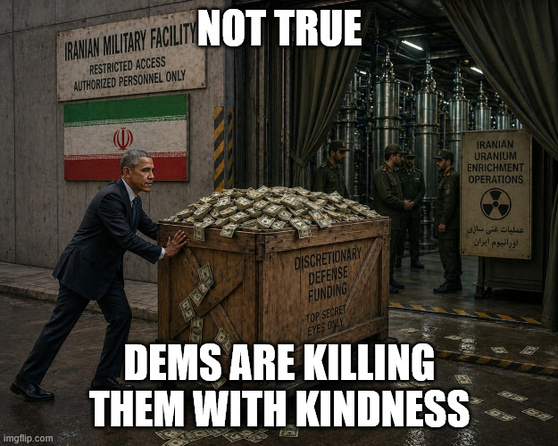 Not true dems are killing them with kindness | made w/ Imgflip meme maker
