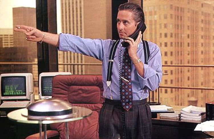 Gordon Gekko Blank Meme Template