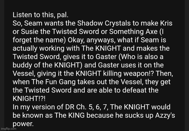 Wth was my friend thinking with this theory bro, real email btw | made w/ Imgflip meme maker