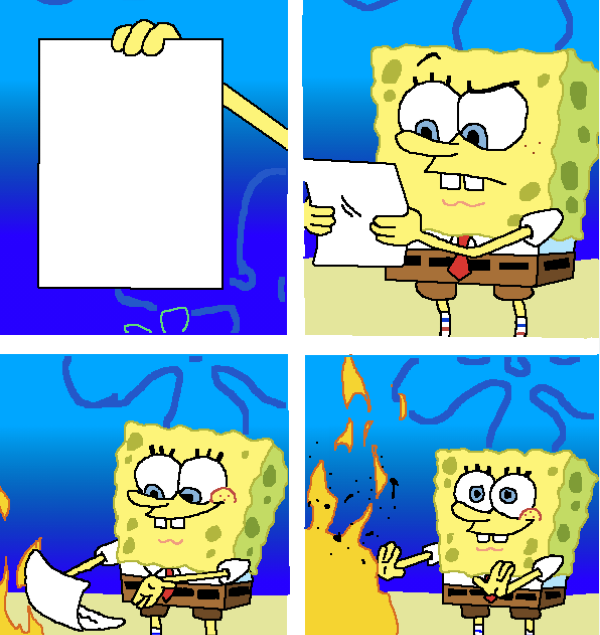 spongebob meme Blank Meme Template