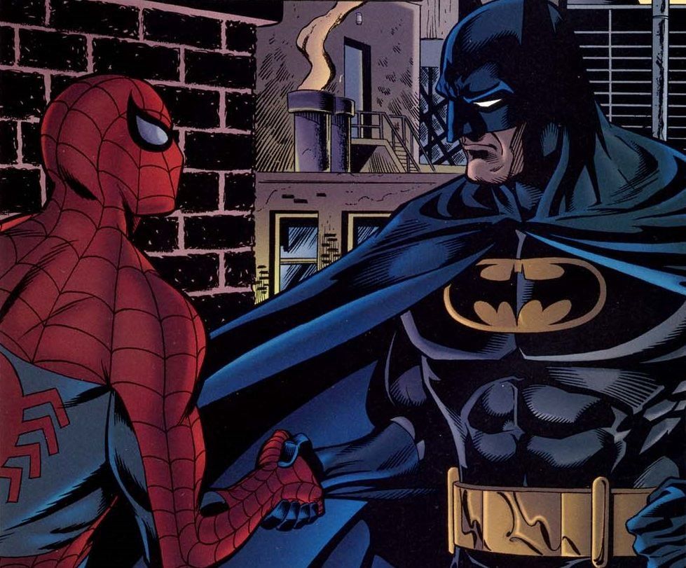 Spider-Man Batman Handshake Blank Meme Template