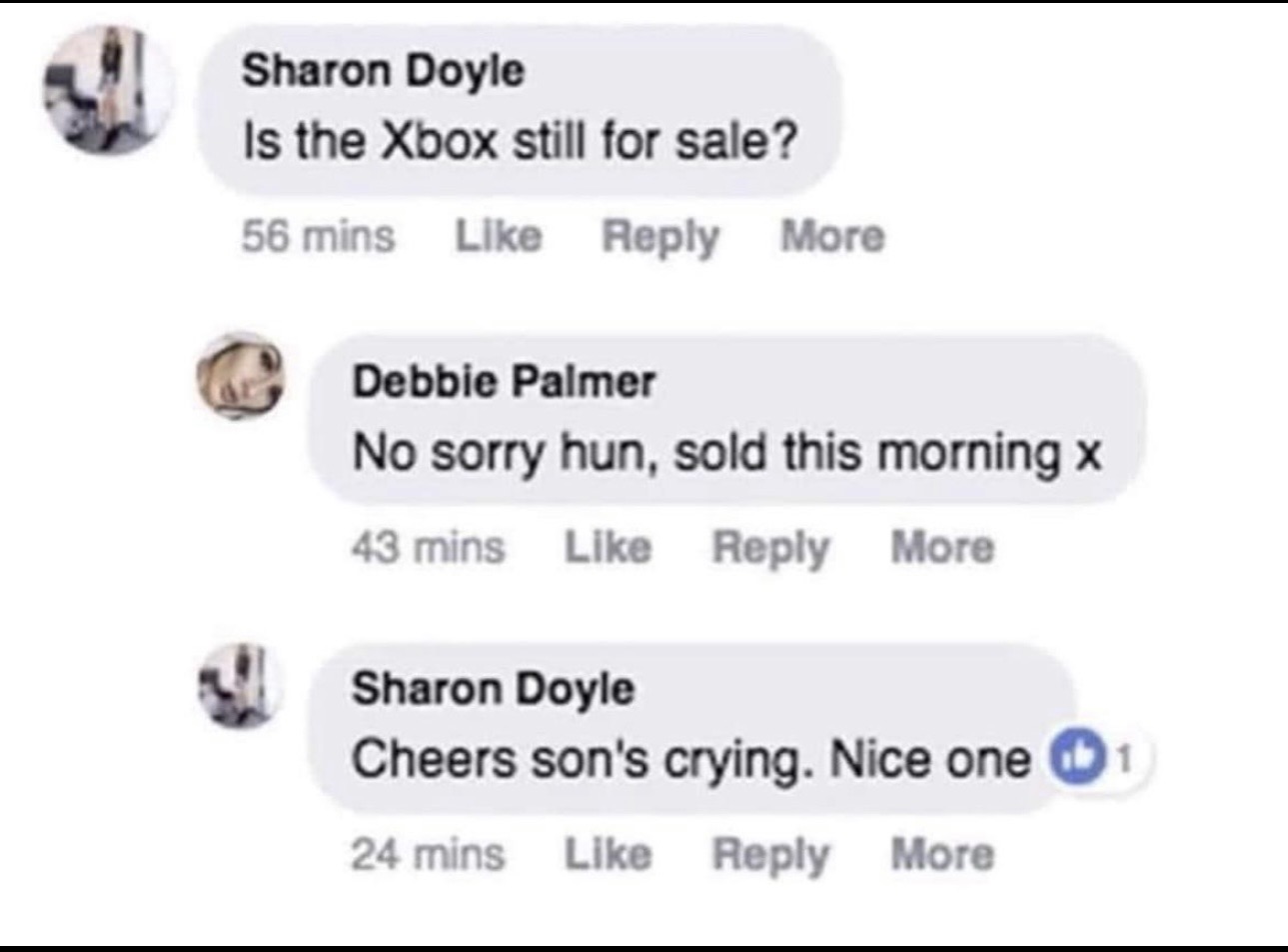 Sons crying Blank Meme Template