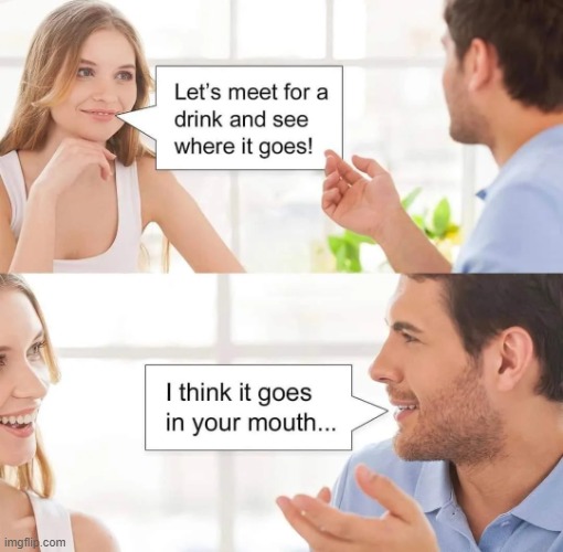Where Does It Go | image tagged in sex jokes | made w/ Imgflip meme maker