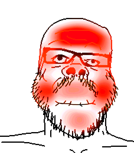 Wojak trying not to laugh Blank Meme Template