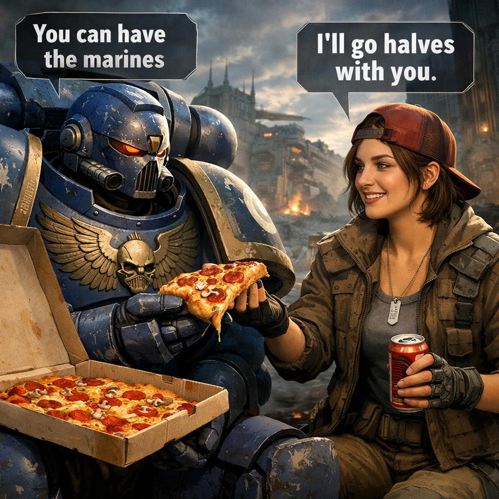 Warhammer 40,000 Blank Meme Template