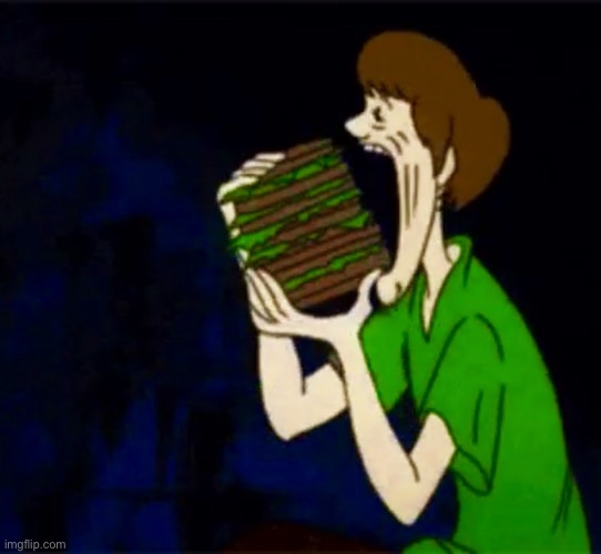 image tagged in consuming scooby | made w/ Imgflip meme maker