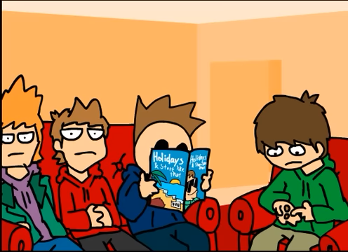 High Quality Eddsworld Crew is bored Blank Meme Template