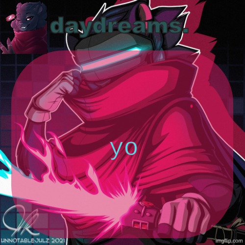 blah blah new announcement temp blah blah | yo | image tagged in clairen temp | made w/ Imgflip meme maker