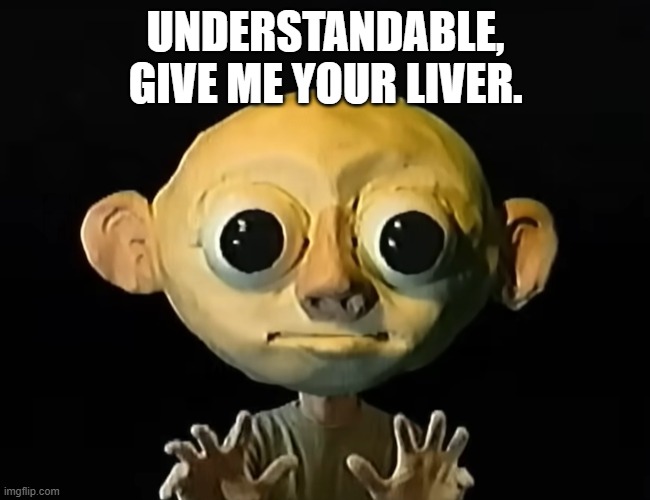jack to the stauber ?? | understandable, give me your liver. | image tagged in jack stauber,give me your liver | made w/ Imgflip meme maker