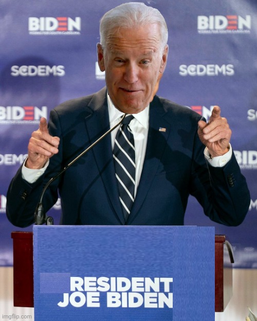 Weird Joe Biden Blank Meme Template