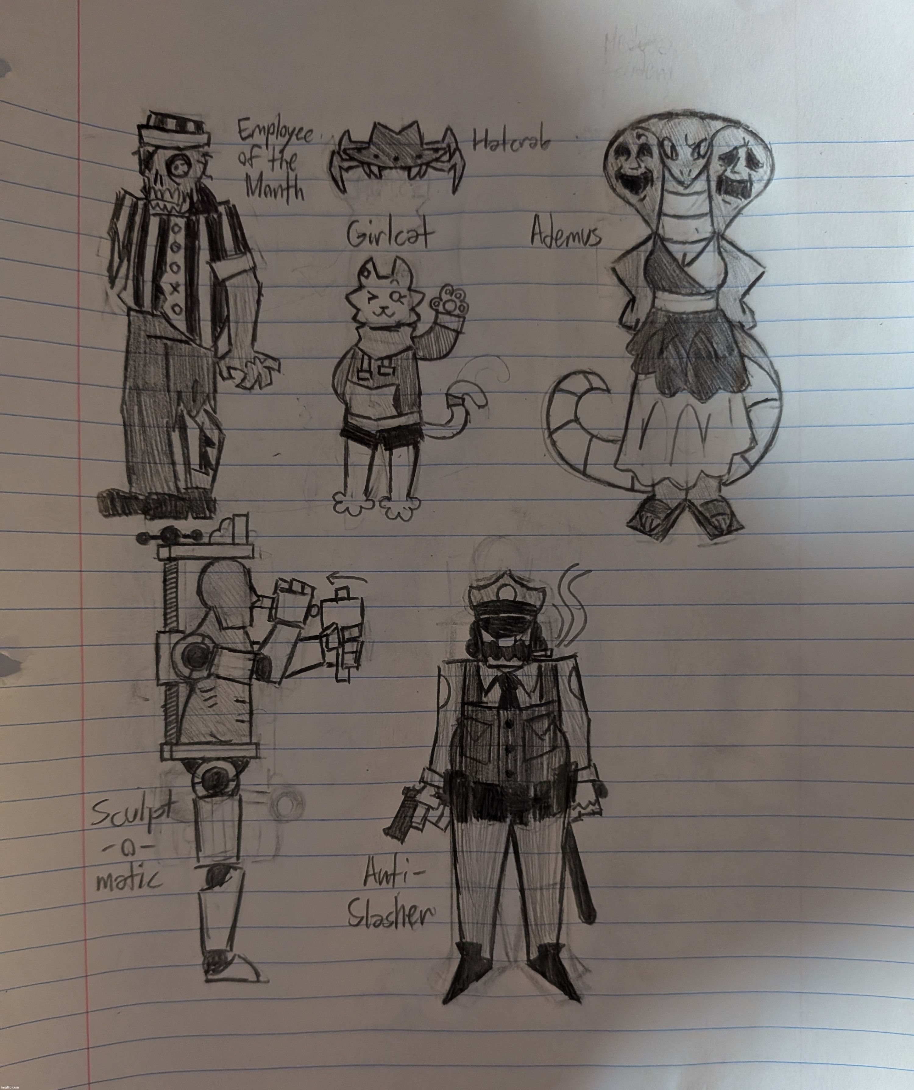 more random character designs I made | made w/ Imgflip meme maker