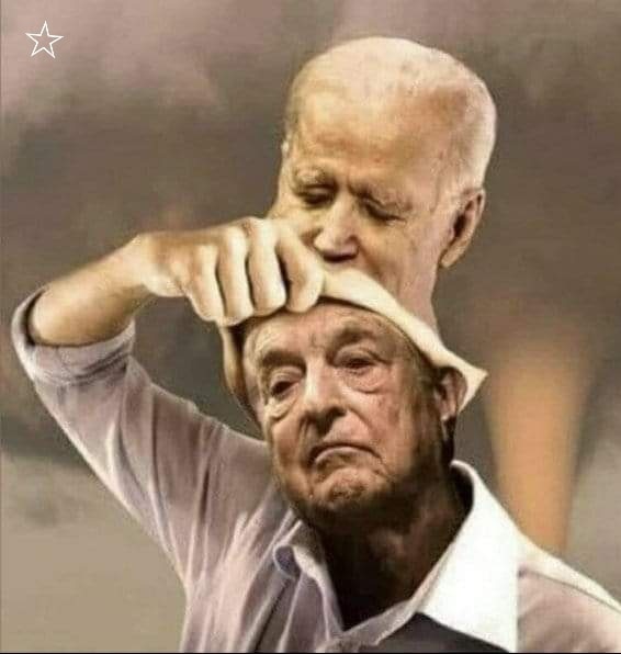 Soros Biden Mask Blank Meme Template