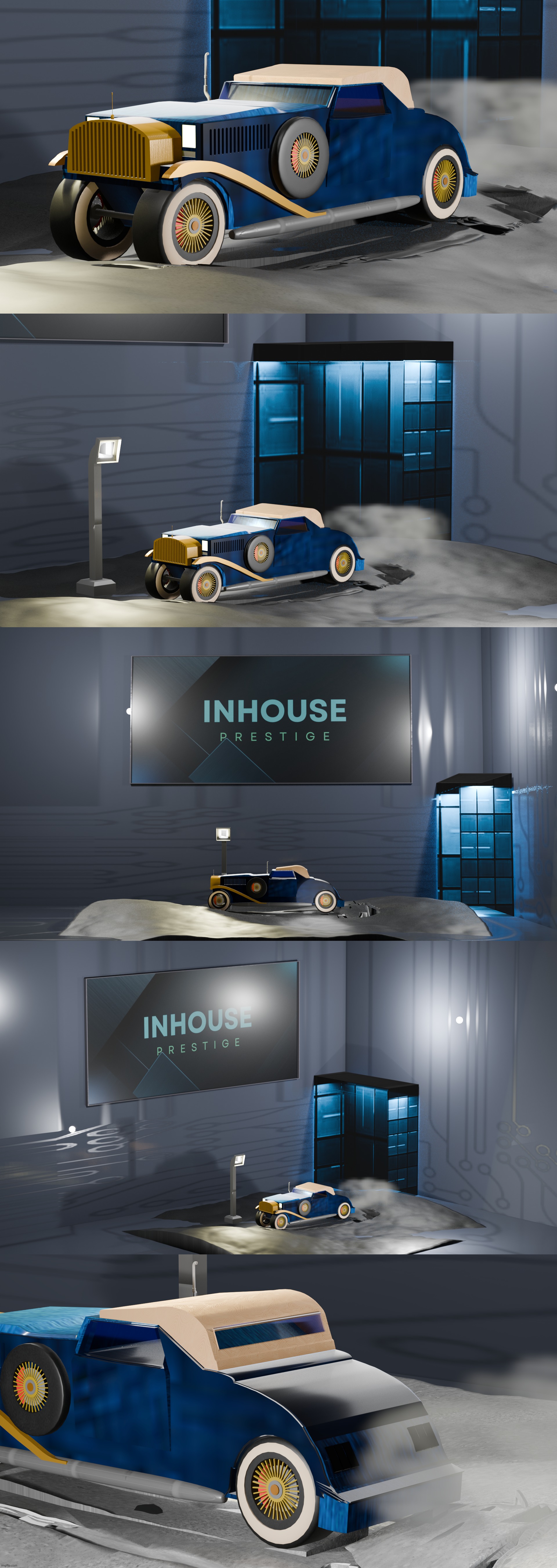 Haha. One of my best scenes ever made; like the 2nd most complex. | image tagged in blender,3d,1939 dusenberg model j,car concepts,drawings,enfield | made w/ Imgflip meme maker