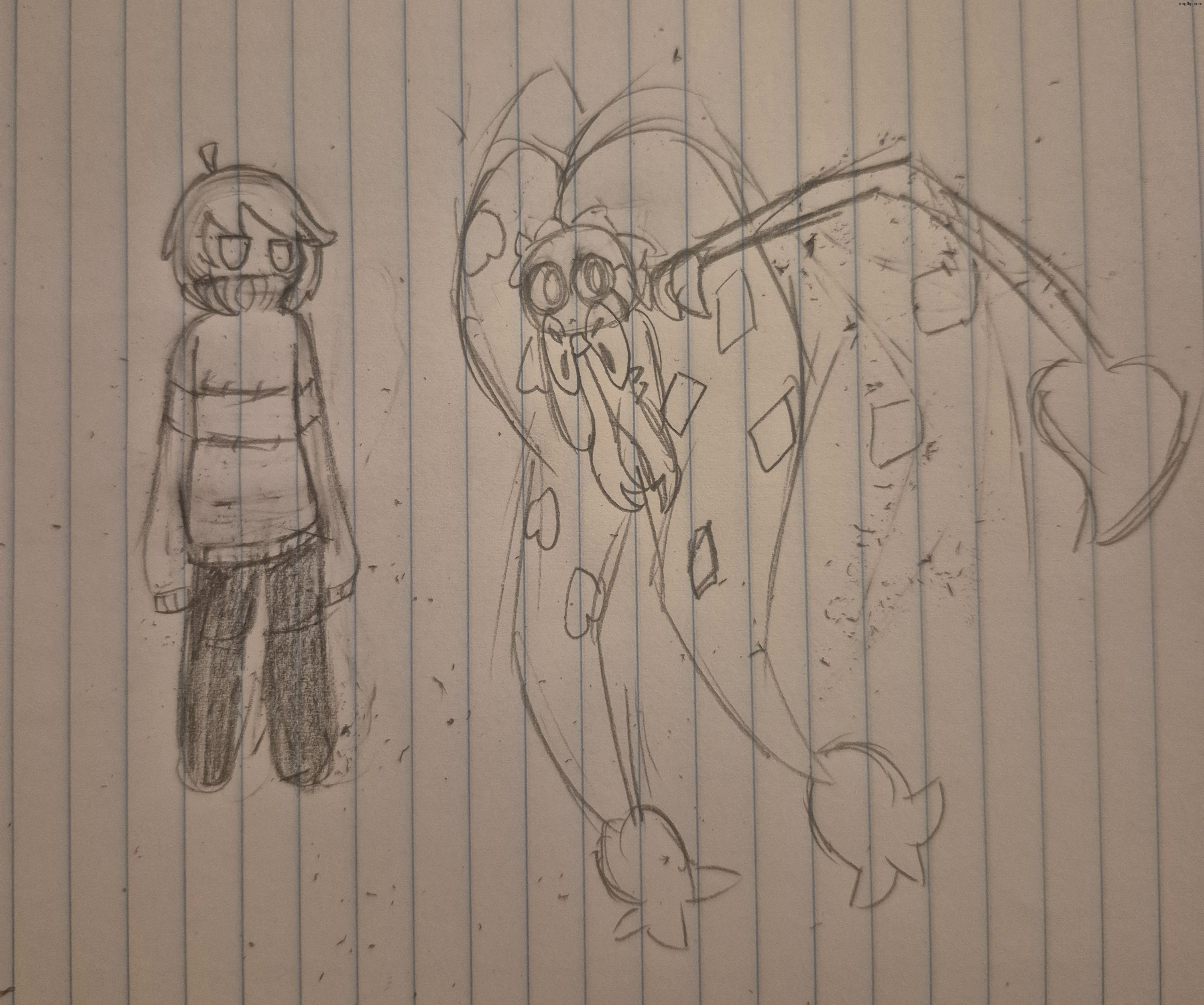 got bored and redesigned UnderStar Lettie and Marx. we love our silly apath and chaos gemlin | made w/ Imgflip meme maker