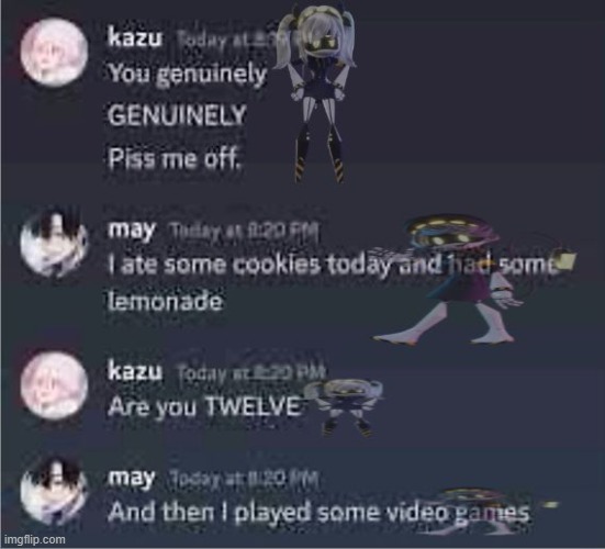 jay and en | image tagged in serial designation j,serial designation n,discord | made w/ Imgflip meme maker
