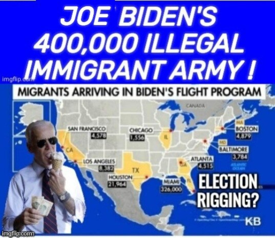 Geritol Joe's Migrant Army Blank Meme Template