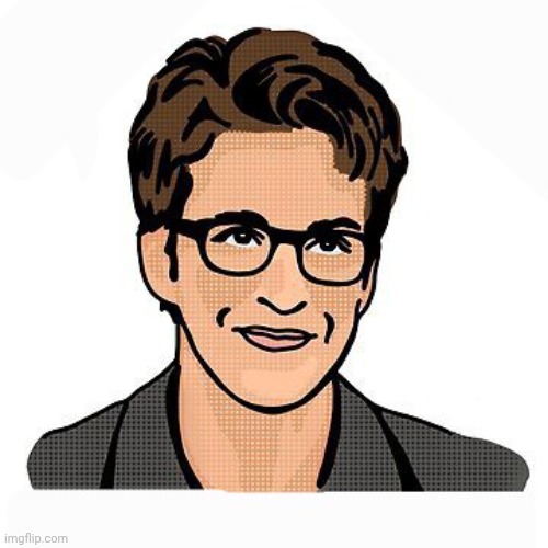 Maddow Wojak | image tagged in maddow wojak | made w/ Imgflip meme maker