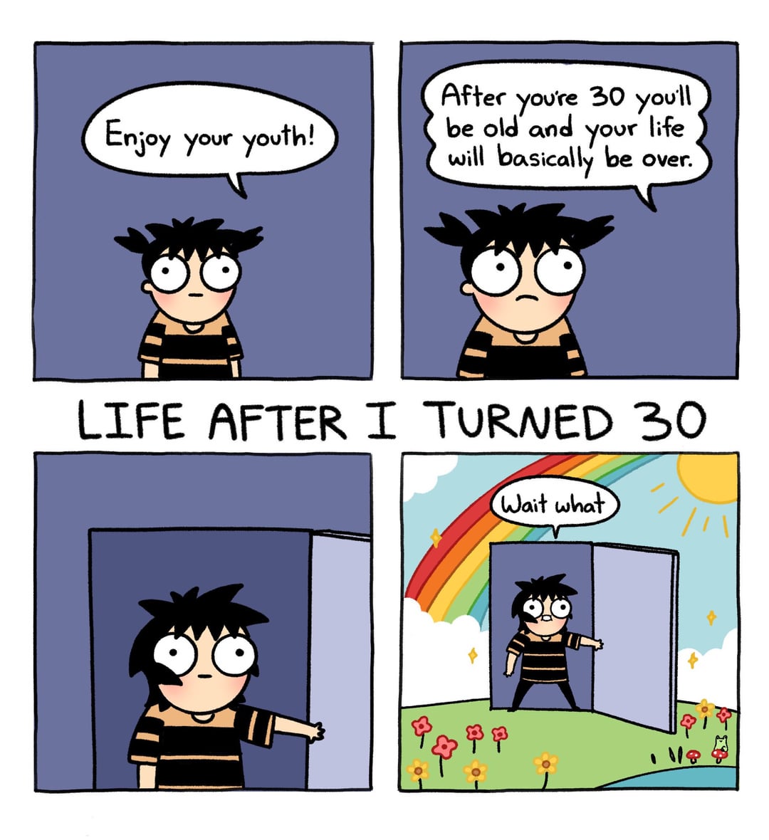 Life After I Turned 30 Blank Meme Template