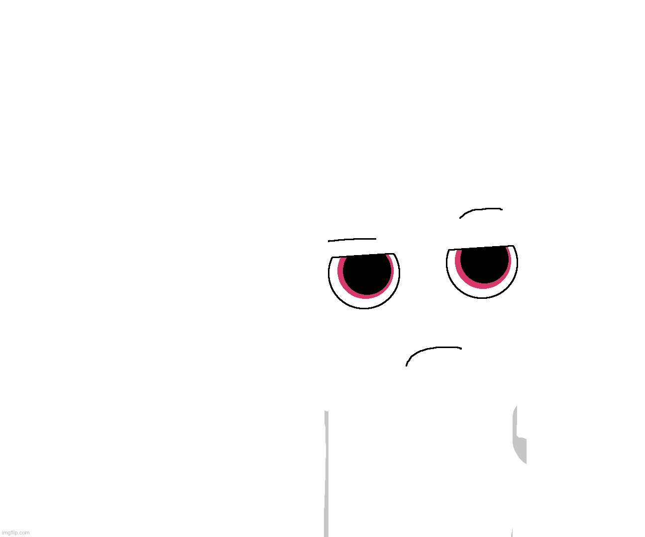 Having a lineless art style can be kinda funny sometimes | made w/ Imgflip meme maker
