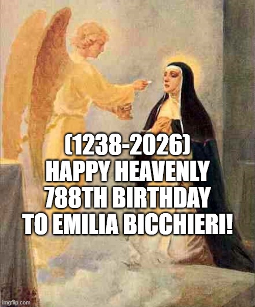 Emilia Bicchieri's Heavenly 788th Birthday! | (1238-2026)
Happy Heavenly 788th Birthday
To Emilia Bicchieri! | image tagged in emilia bicchieri,joke,captain picard facepalm,halloween,scp 173 | made w/ Imgflip meme maker