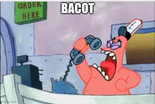Patrick | bacot | image tagged in no this is patrick | made w/ Imgflip meme maker