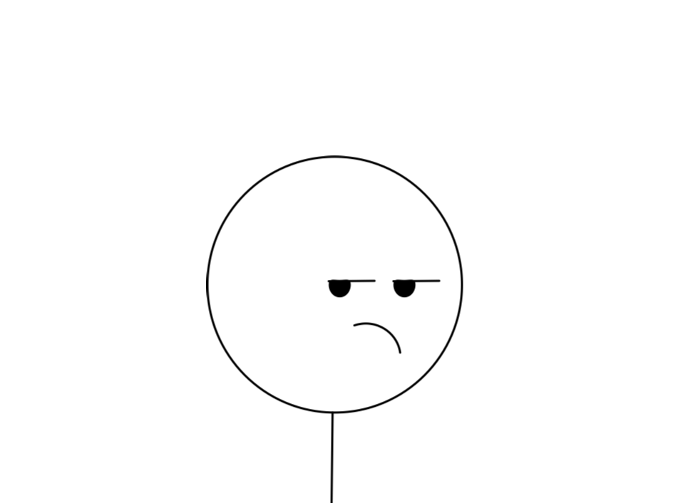bored stickfigure Blank Meme Template