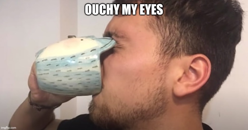Ouchyyy | Ouchy my eyes | image tagged in designed and failed,ouch,poke,eyes | made w/ Imgflip meme maker
