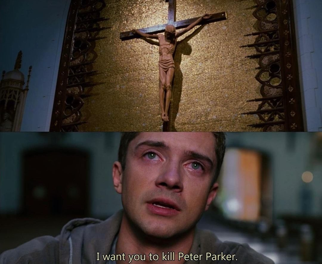 kill peter parker Blank Meme Template
