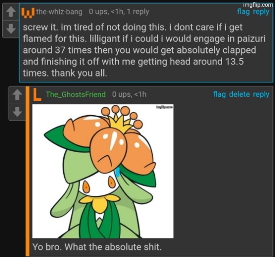 Whiz is on me now | image tagged in comments | made w/ Imgflip meme maker