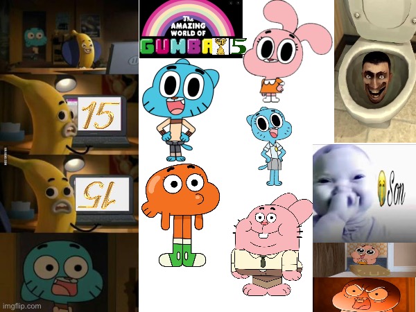 Happy 15th anniversary to The Amazing World of Gumball! | image tagged in the amazing world of gumball,2011,2026 | made w/ Imgflip meme maker