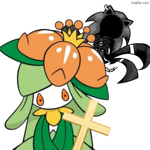 Holy Lilly ft. Boundless | image tagged in holy lilligant ft boundless | made w/ Imgflip meme maker