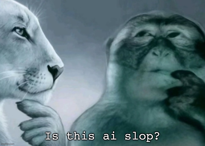 Is this ragebait? | Is this ai slop? | image tagged in is this ragebait | made w/ Imgflip meme maker