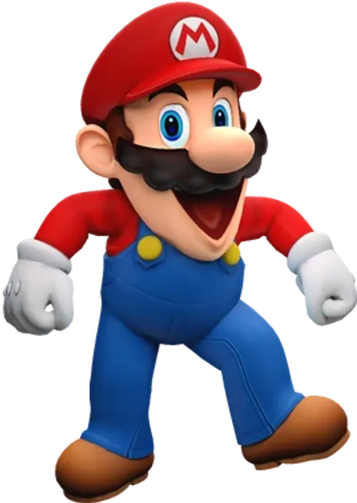 High Quality Happy Mario from SMG4 Blank Meme Template
