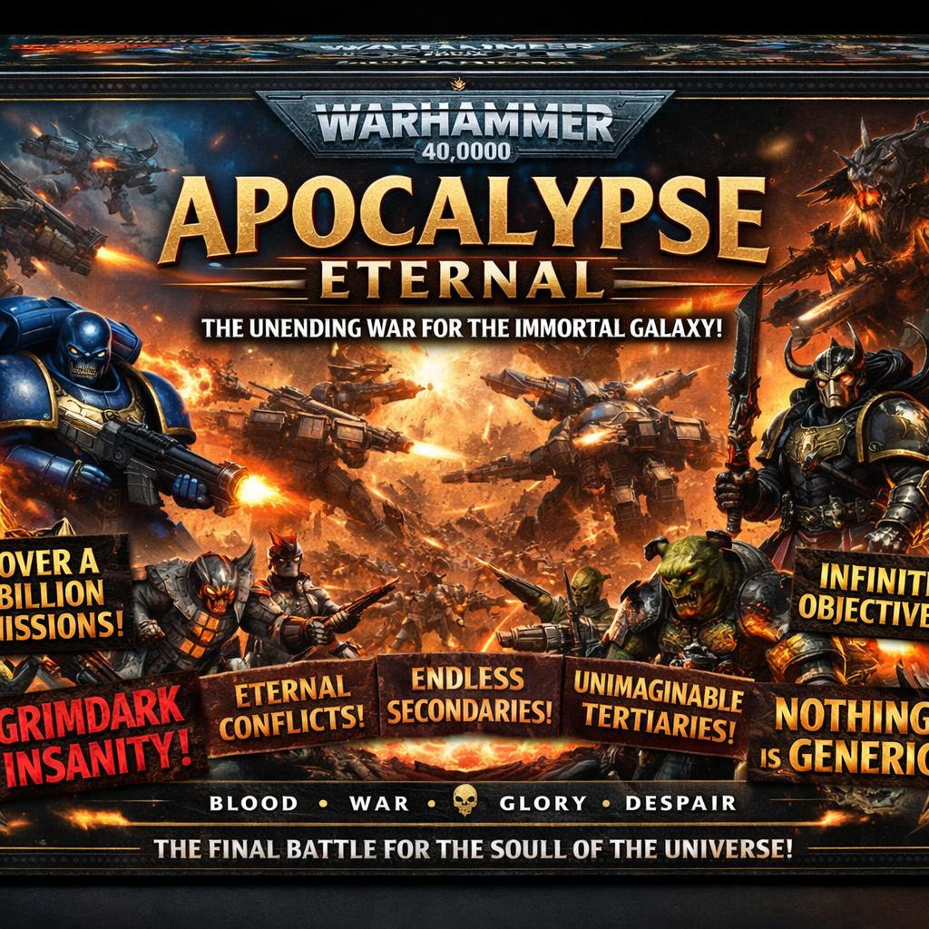 APOCALYPSE UNENDING Warhammer 40,000 10th Edition Rules: https:/ Blank Meme Template