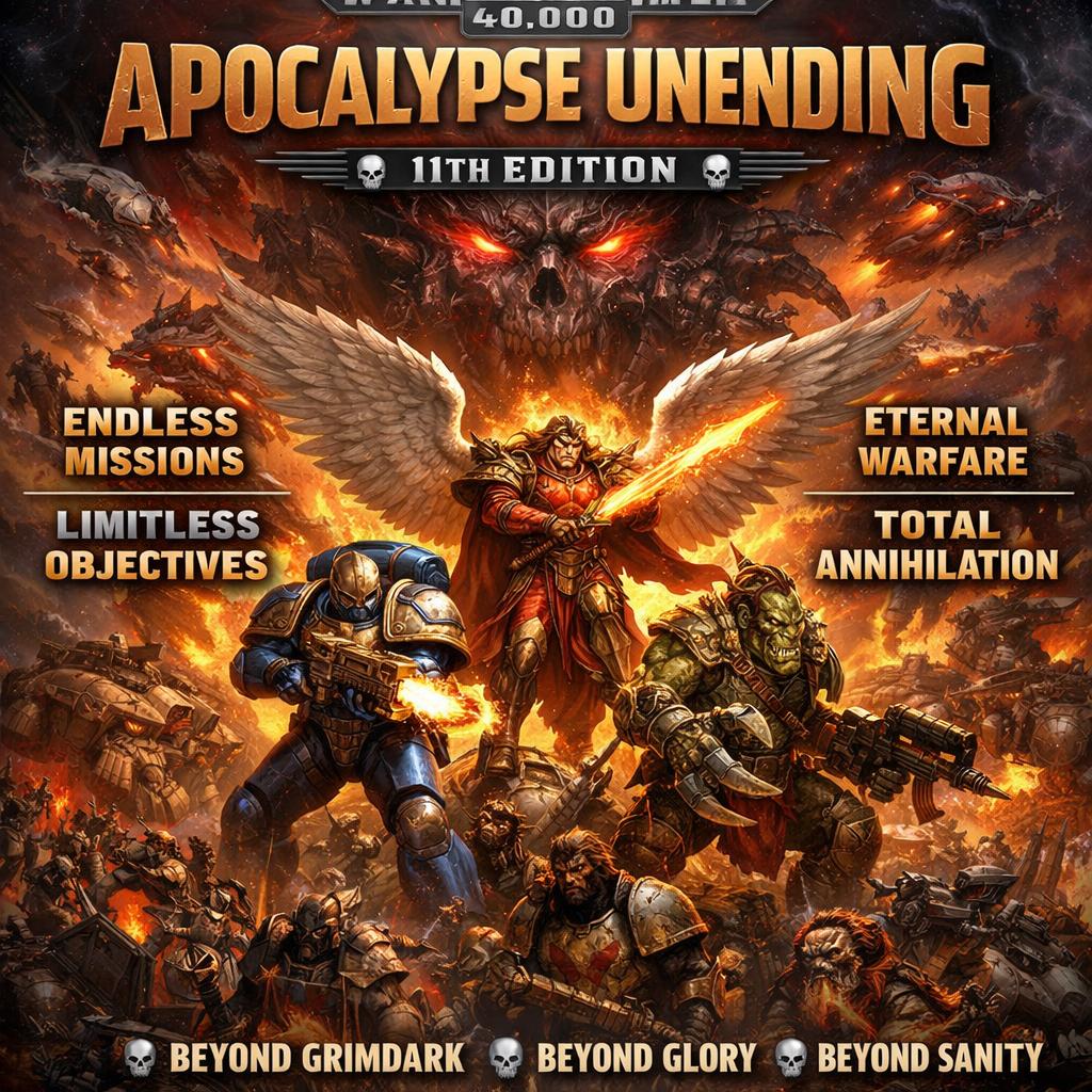 APOCALYPSE UNENDING Blank Meme Template