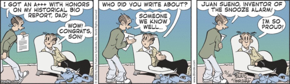 Blondie | image tagged in comics | made w/ Imgflip meme maker