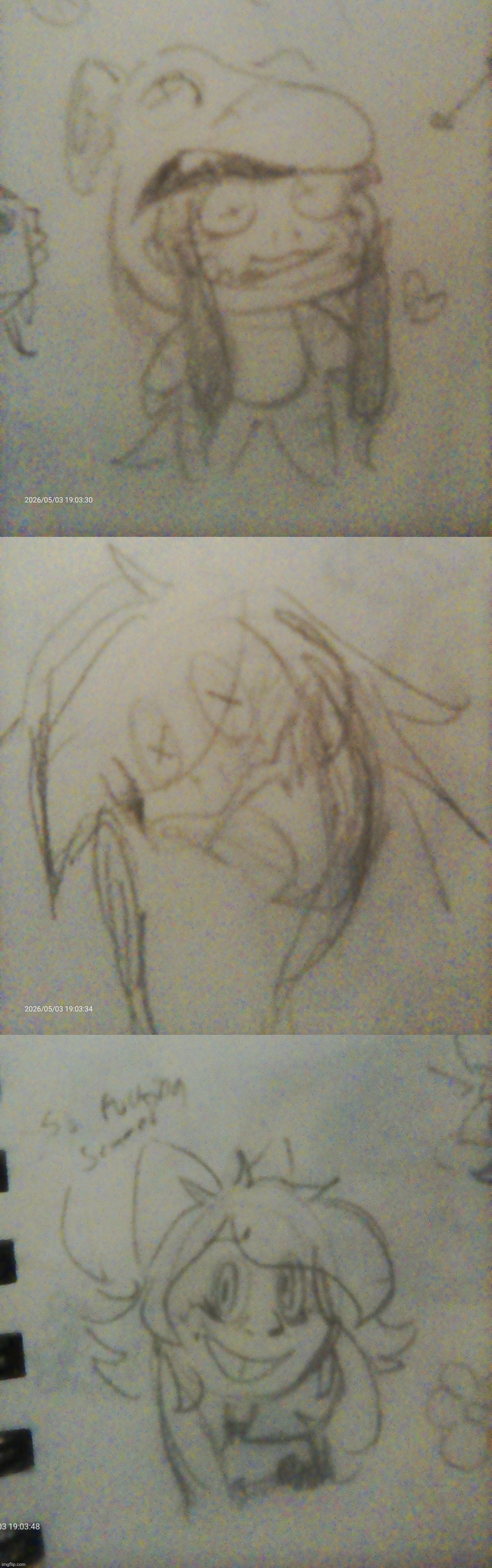 2 cyn doodles and a tesaa | made w/ Imgflip meme maker