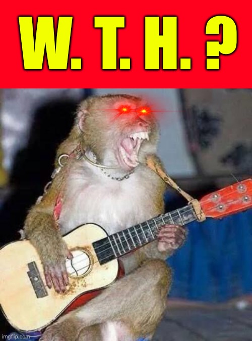 These TABS For YNWIE MALMSTEEN Songs Are Killing Me !!!  \m/ | W. T. H. ? | image tagged in guitar money,heavy metal,monkey | made w/ Imgflip meme maker