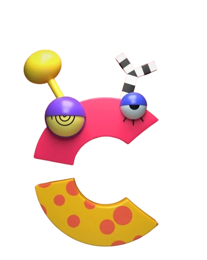 Zooble The Letter C Blank Meme Template