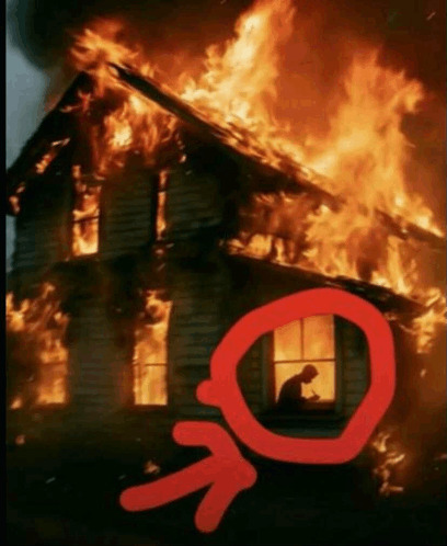 fire writing Blank Meme Template