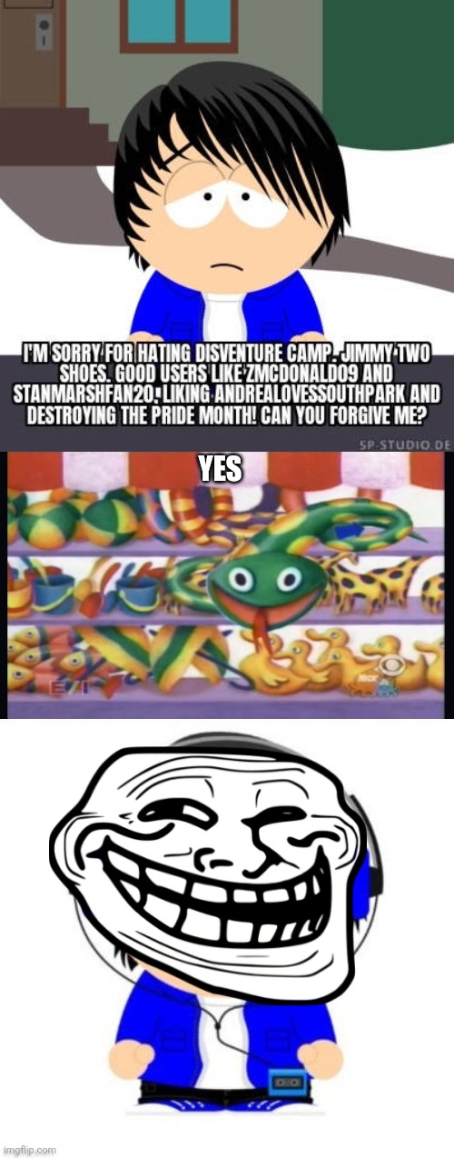 IM NOT HOMOPHOBIC | Yes | image tagged in ruin this fill in meme 607,67 | made w/ Imgflip meme maker