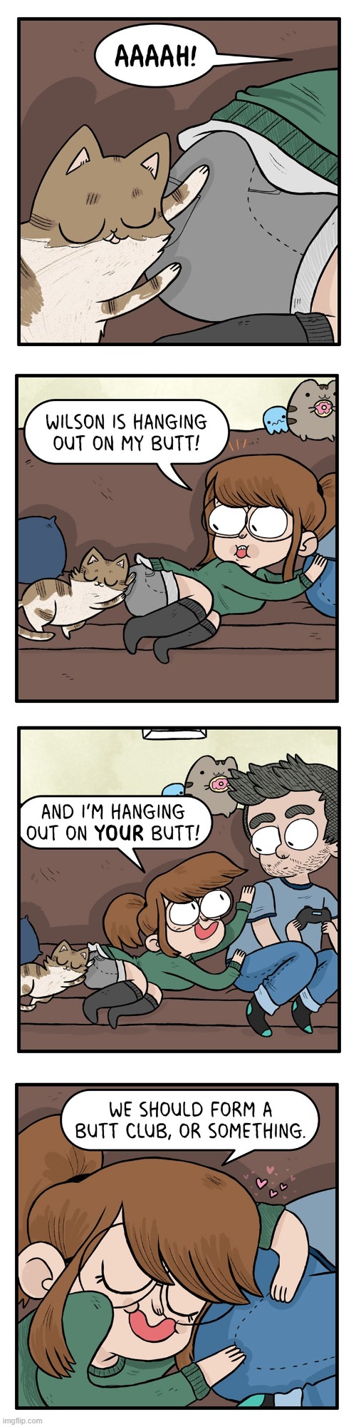 image tagged in cat,butt,butts,club | made w/ Imgflip meme maker