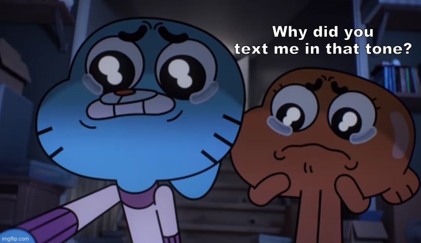 Why did you text me in that tone? | image tagged in why did you text me in that tone | made w/ Imgflip meme maker
