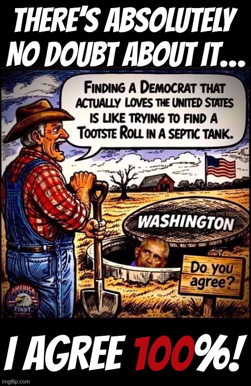 They hated the country years before Trump ever became president. It started getting bad after 9-11 and Obama made it even worse | 100 | image tagged in political meme,democrats,no doubt,hate,washington dc,i agree | made w/ Imgflip meme maker