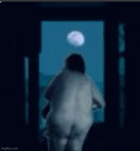 MOONING | image tagged in gifs,ass,milf,night,window view | made w/ Imgflip images-to-gif maker