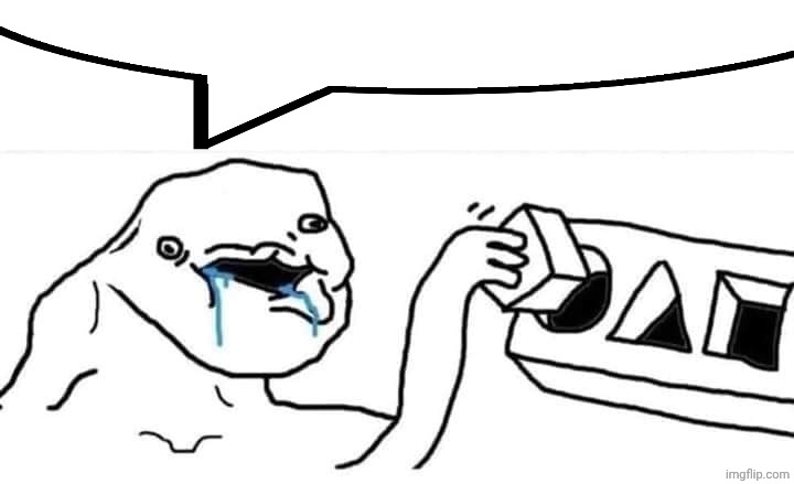 wojak cube | image tagged in wojak cube | made w/ Imgflip meme maker