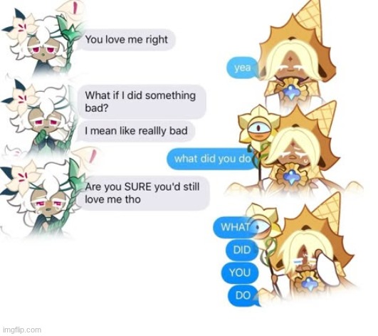me texting my friend and making a meme of it | image tagged in crk,text | made w/ Imgflip meme maker