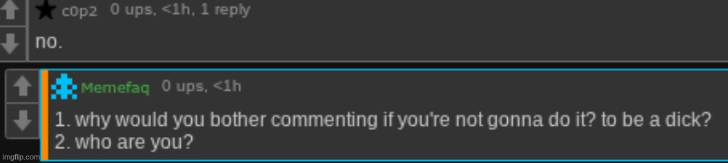all I said was "no" and bro just completely blows up over it | made w/ Imgflip meme maker